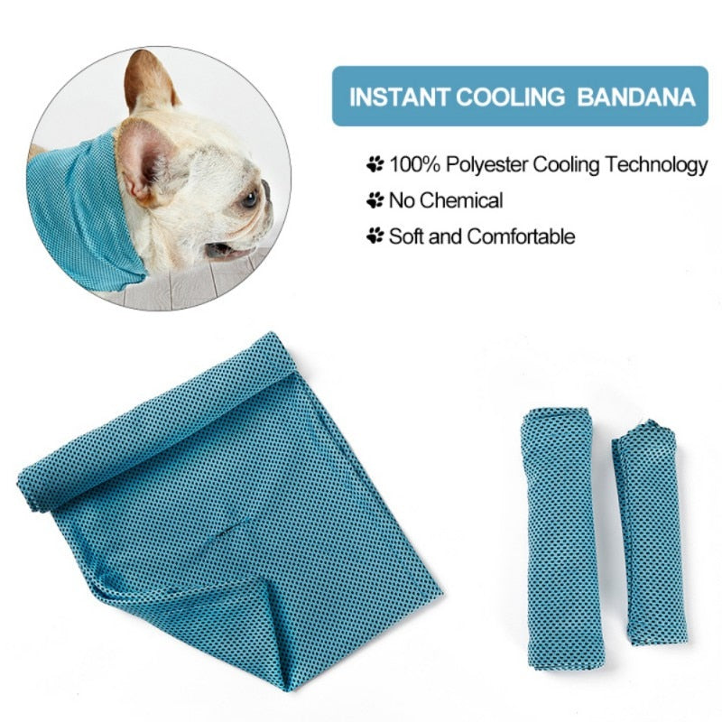 Bandana refrescante Mascotary - Frescor instantáneo sin congelar