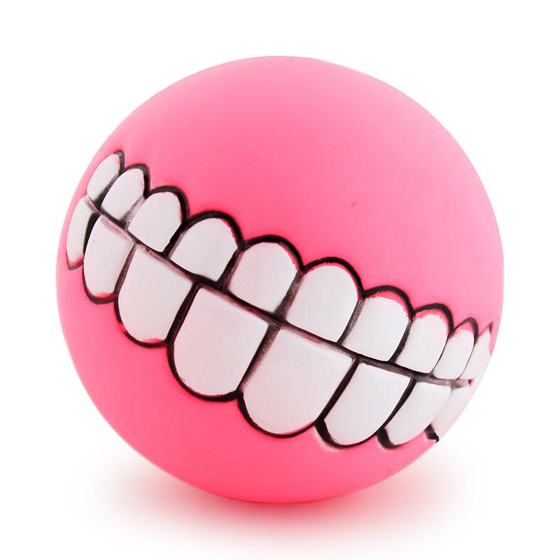 Pelota con Dientes Mascotary - Sonido gracioso y súper resistente