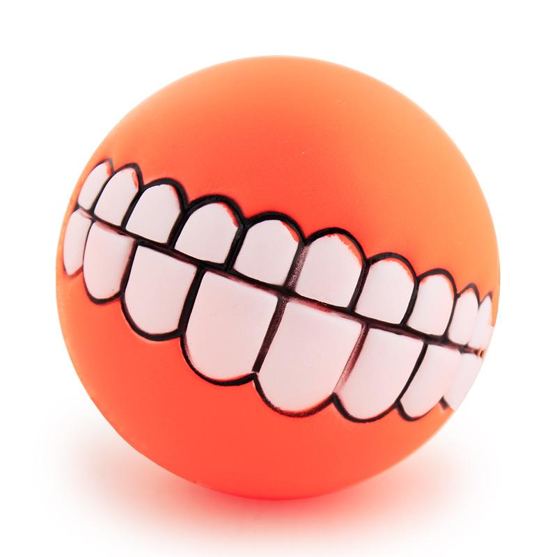 Pelota con Dientes Mascotary - Sonido gracioso y súper resistente