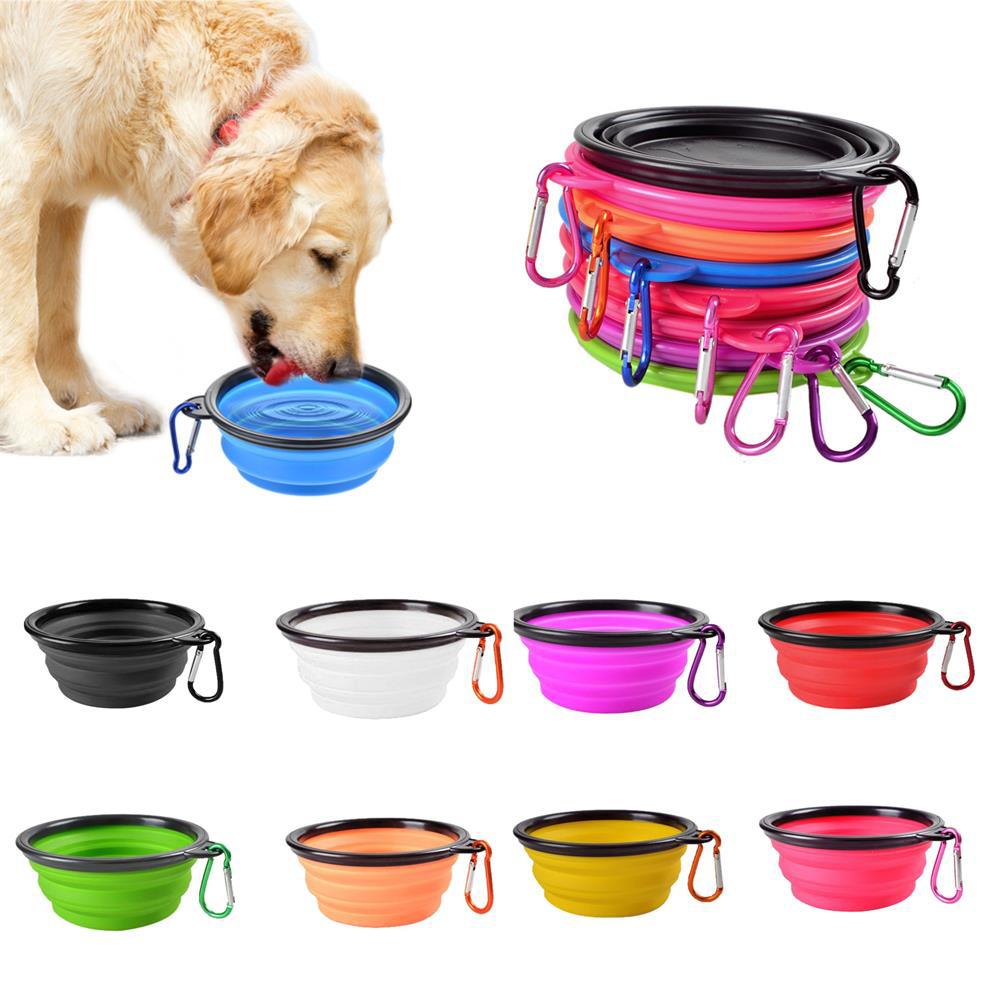 Comedero plegable XL con mosquetón Mascotary - Viaja sin bultos