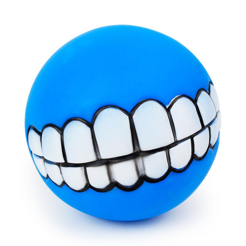 Pelota con Dientes Mascotary - Sonido gracioso y súper resistente