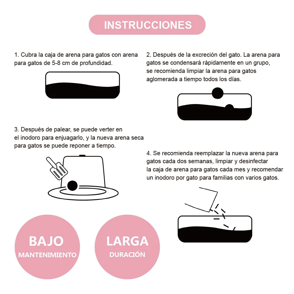 🌱 Arena de Tofu Ecológica Mascotary - Natural, sin polvo, sin olores.