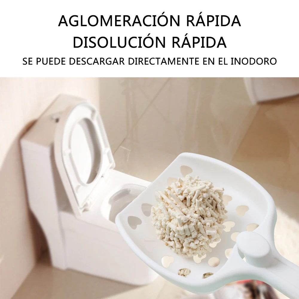 🌱 Arena de Tofu Ecológica Mascotary - Natural, sin polvo, sin olores.