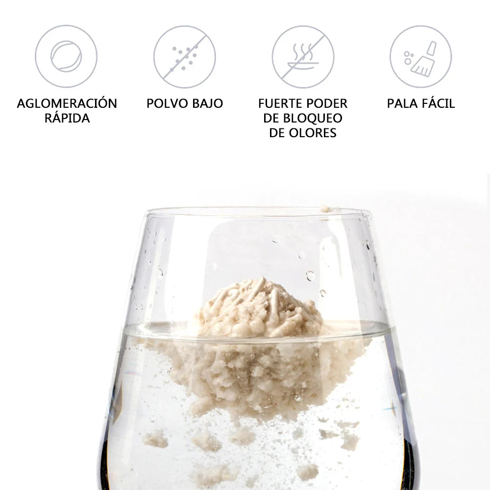 🌱 Arena de Tofu Ecológica Mascotary - Natural, sin polvo, sin olores.