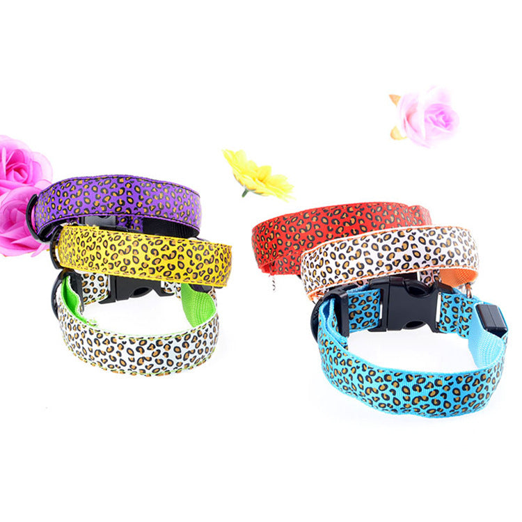 Collar LED con estampado Mascotary – Visibilidad con estilo