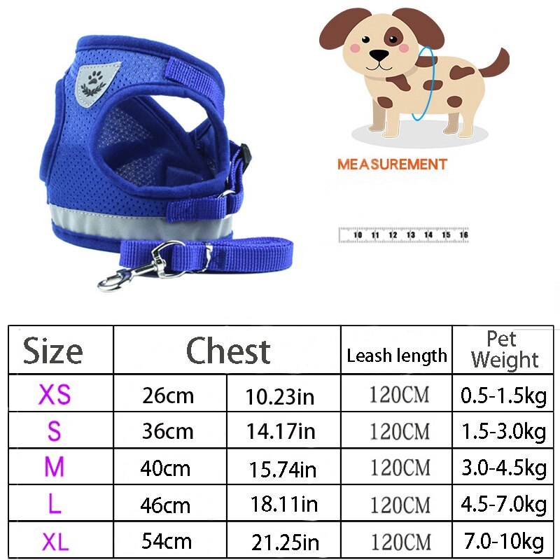 Arnés Reflectante Mascotary – Visibilidad y comodidad total