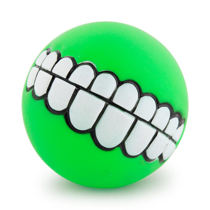 Pelota con Dientes Mascotary - Sonido gracioso y súper resistente