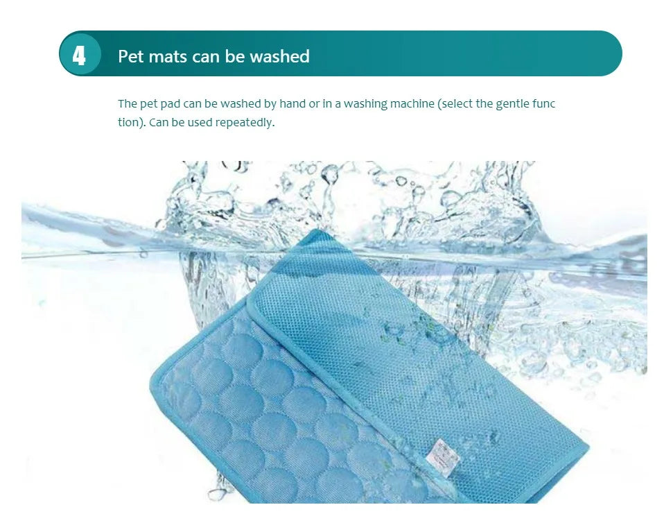 🧊 Alfombra Refrescante para Peludos Mascotary – Verano sin Agobios