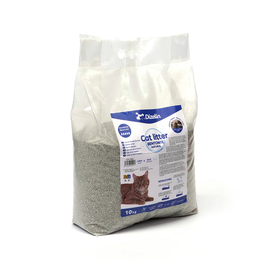 Arena Aglomerante Anti-Olores Bentonita Natural 20 L – Formato XXL Económico