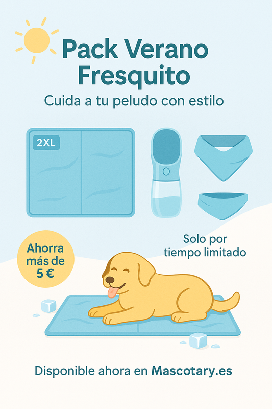Pack Verano Fresquito – Cuida a tu peludo con estilo 🎁 Ahorra más de 5 €